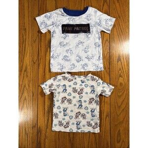Paw Patrol T-shirt (Size 4T) Set of 2 • Hologram Graphic Tee, Dogs